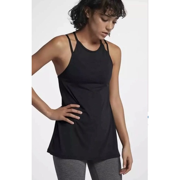 nike high neck tank top